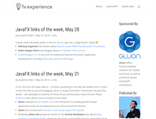 Tablet Screenshot of fxexperience.com